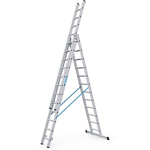 4003866448425 - Zarges - Gebördelte Mehrzweckleiter 3-teilig Skymaster dx 3 x 12 Sprossen (44842)