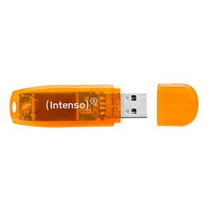 Intenso USB-Stick Rainbow Line orange 64 GB