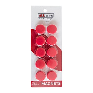 5902622411675 - Magnet rot Kunststoff Ø 20 x 06 cm 5902622411675 10 Stück