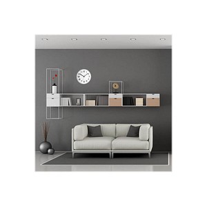 4009816023278 - 0 x 28 TFA® Wanduhr 603017 weiß silber Kunststoff 40 x 280 cm 603017 4009816023278