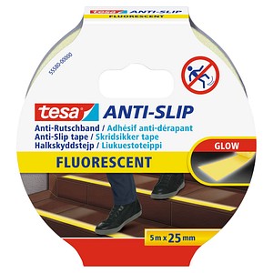 Tesa Anti-Rutsch-Band 25mm x 5m natur