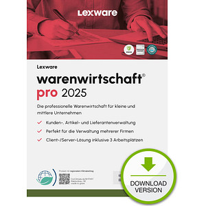 9783648179499 - LEXWARE warenwirtschaft pro 2025 Software Vollversion (Download-Link)