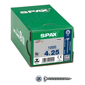 4003530004049 - Universalschrauben Z2 Senkkopf WIROX 1081010400255 4 mm x 25 mm 4003530004049 1000 Stück
