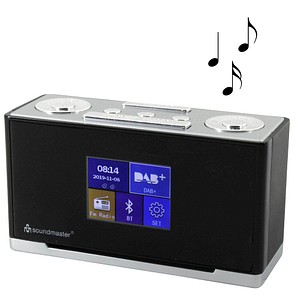 UR240SW DAB+ Empfänger schwarz, silber