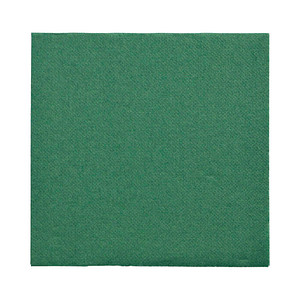 4002911382028 - Servietten DAILY Collection 1 4-Falz Zellstoff FSC-zertifiziert B 320 x H 320 mm dunkelgrün 150 Stück