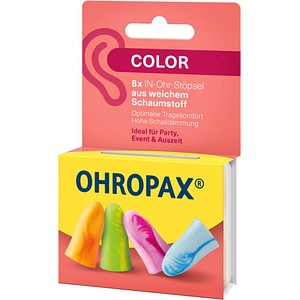4003626908114 - Color Ohrstöpsel 35 dB Schaumstoff 8 St
