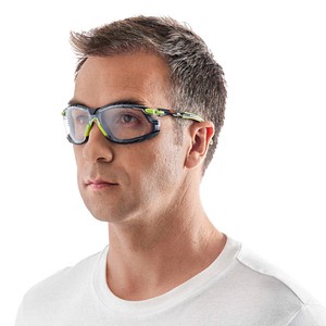 Schutzbrille Schwarz Grün S1CG-1