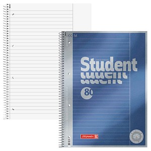 4003273322974 - Collegeblock Premium Student 25 liniert DIN A4 mit Rand 5 St