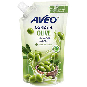 AVEO CREMESEIFE OLIVE Flüssigseife Nachfüllpackung 500 ml