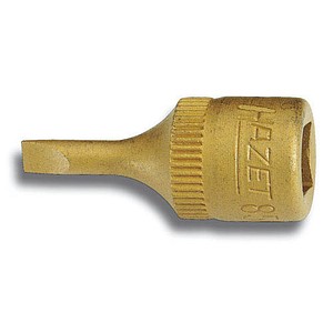 4000896037247 - HAZET 8503-1X55 1 4 Zoll Schlitz Steckschlüsseleinsatz Größe 10 x 55 mm