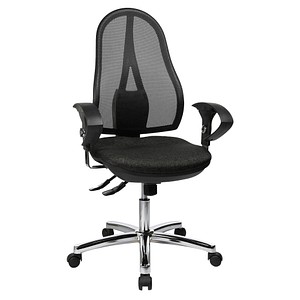 4014296741697 - Bürostuhl Open Point SY Deluxe anthrazit   chrom mit Armlehnen bis 110kg 4014296741697 Topstar