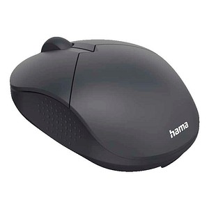 4047443537270 - Mini-Funkmaus WM-150 optisch 3 Tasten ohne Klickgeräusche schwarz 4047443537270 Hama