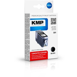 KMP C81 schwarz Tintenpatrone ersetzt Canon PGI-525 BK KMP C81 schwarz Tintenpatrone ersetzt Canon PGI-525 BK