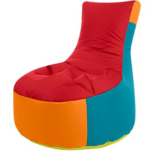 SITTING POINT Harlekin Sitzsack bunt >> büroshop24 | Sessel-Erhöhungen