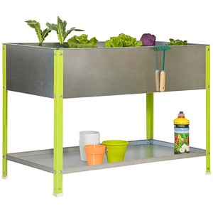8435104941522 - Hochbeet SIMONGARDEN URBAN TOP Metall silber grün rechteckig 1200 x 850 cm 8435104941522 Simonrack