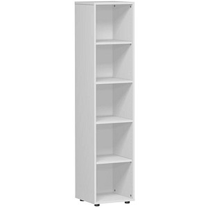 4038933478593 - Bücherregal lichtgrau 4 Fachböden 4038933478593 Geramöbel