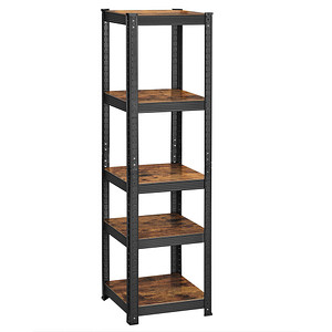 0194343030869 - Songmics - Schwerlastregal Küchenregal Bücherregal Lagerregal Standregal 5 Ablagen 150 x 37 x 37 cm bis 400 kg belastbar verstellbare