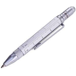 4024023165276 - Kugelschreiber LILIPUT TOOL PEN silber Schreibfarbe schwarz 1 St
