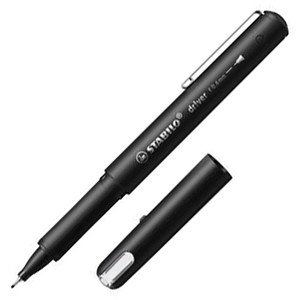 Stabilo 1088 dr!ver Fineliner, 0,4 mm, schwarz 4006381614146 Stabilo