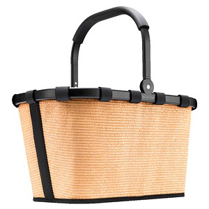 reisenthel® Einkaufskorb carrybag frame raffia black Kunstfaser raffia black