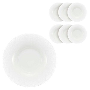 BAUSCHER Teller SMART CRUST tief weiß Ø 24,0 cm, 6 St.
