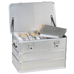 4005187200041 - Alubox AluPlus 420004 716 Liter mit Deckel für A3 außen 595x400x375mm Aluminium alu 4005187200041 Allit