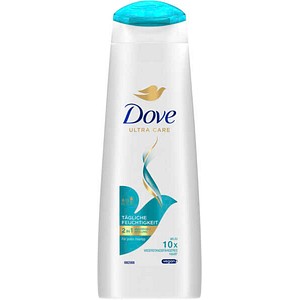 Dove Tägliche Feuchtigkeit 2-in-1 Shampoo & Spülung 250 ml