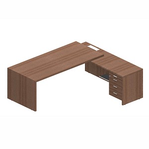 8052745750452 - Schreibtischkombination T45 T4MCD200 NONOSZ 768cm (H) 220cmx194cm (BxT) L-Form nussbaum nussbaum 8052745750452 Quadrifogl 8052745750452 - Schreibtischkombination T45 T4MCD200 NONOSZ 768cm (H) 220cmx194cm (BxT) L-Form nussbaum nussbaum 8052745750452 Quadrifogl