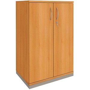 fm Aktenschrank Sidney, 4260267327548 buche 2 Fachböden 80,0 x 44,2 x 113,3 cm