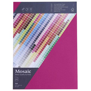 artoz Briefpapier Mosaic fuchsia DIN A4 90 g/qm 25 Blatt