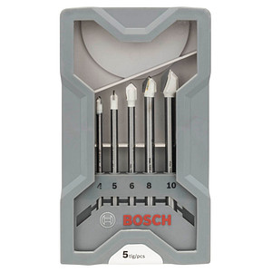 3165140599306 - CYL-9 SoftCeramic Fliesenbohrer Set 5-tlg (ø 4 - 10 mm für weiche Fliesen Trockenbohren zylindrischer Schaft) - Bosch Professional