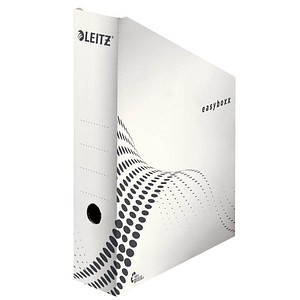 4002432591268 - Stehsammler easyboxx 6140 80 mm A4 für ca 700 Blatt Hochkant Griffloch 25 Stück