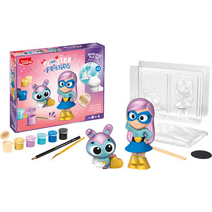 3154149072194 - maped Bastelset Plaster Friends - Superheld-Gipsfiguren mehrfarbig