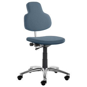 4032376075463 - Bürodrehstuhl myMAX taubenblau   schwarz bis 120kg 4032376075463 Mayer