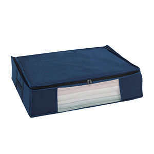 WENKO Soft Box Air M Vakuum-Unterbettkommode blau 65,0 x 50,0 x 15,0 cm