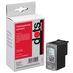 4250073731370 - Druckerpatrone 15004001-DOTS kompatibel zu Canon PG-40 schwarz 4250073731370 Dots 4250073731370 - Druckerpatrone 15004001-DOTS kompatibel zu Canon PG-40 schwarz 4250073731370 Dots