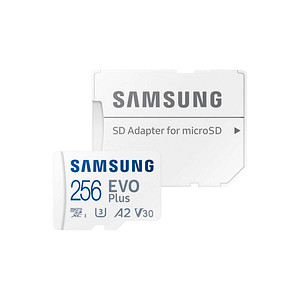 SAMSUNG Speicherkarte microSD EVO PLUS (2024) 256 GB