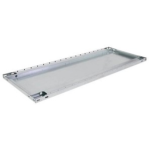 4058255111329 - Fachboden MULTIplus 150 B1000xT400mm Tragfähigkeit 150 kg Stahlblech silber verzinkt für Steckregal - Schulte Lagertechnik