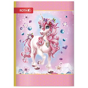 4028279886367 - ROTH Schulheft Einhorn Beauty Lineatur 51 liniert A6 ohne Rand 32 Blatt 4028279886367 - ROTH Schulheft Einhorn Beauty Lineatur 51 liniert A6 ohne Rand 32 Blatt