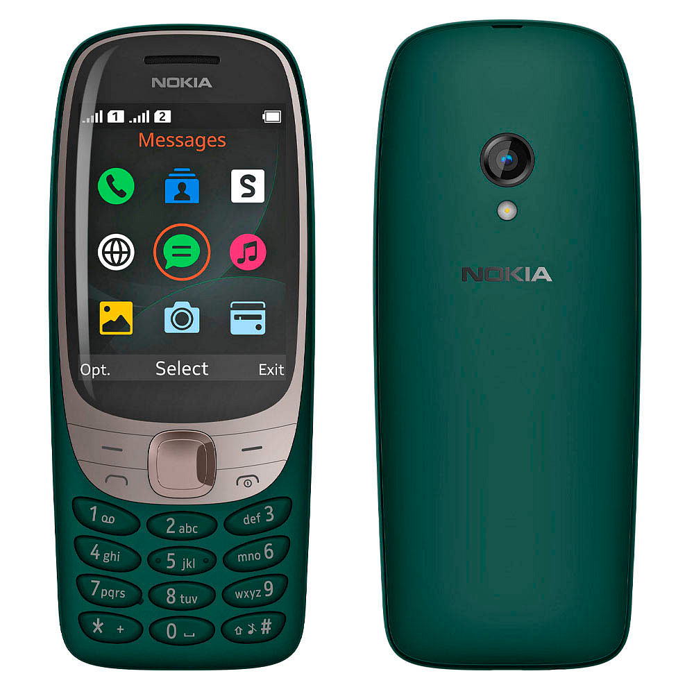 NOKIA 6310 (2021) Dual-SIM-Handy grün