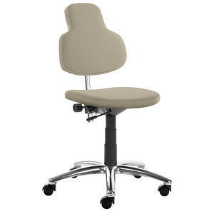 4032376075548 - Bürodrehstuhl myMAX taupe   schwarz bis 120kg 4032376075548 Mayer