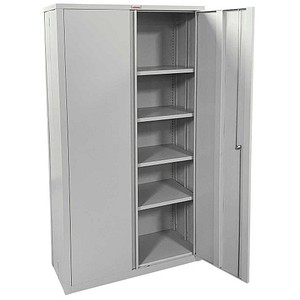 Phoenix Safe Stahlschrank SCF SCF1891GGK, abschließbar, 5 OH, grau, 91,5x183x37cm (BxHxT) 5032548015241 Phoenix Safe