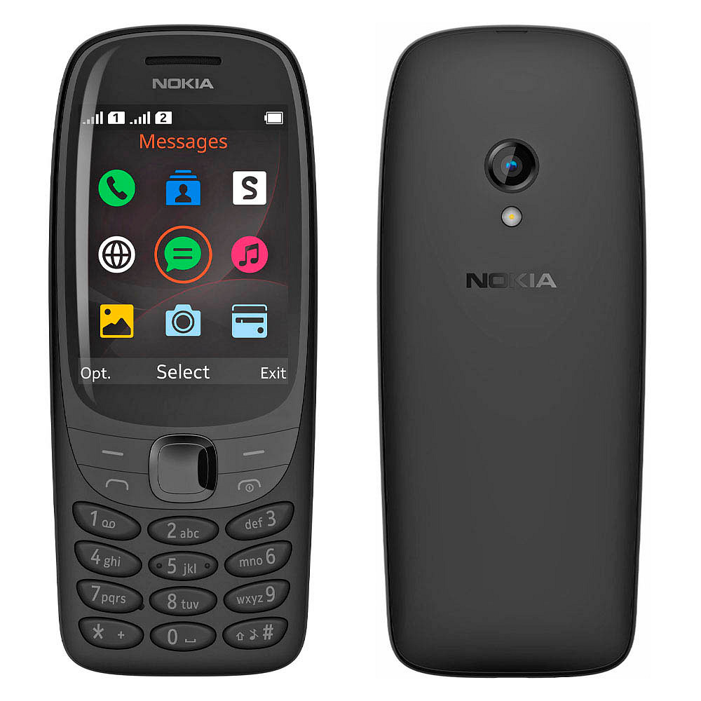 NOKIA 6310 (2021) Dual-SIM-Handy schwarz