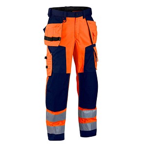 BLAKLÄDER® unisex Warnschutzhose 1567 orange Größe 50