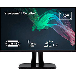 ViewSonic VP3256-4K Monitor 81,3 cm (32,0 Zoll) schwarz