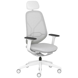 4049694006758 - Bürostuhl sekit Membran sn-821 113 Stoff grau Gestell grau