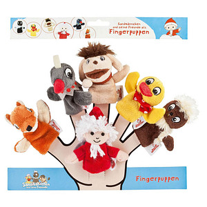 4001750986176 - Unser Sandmännchen Handpuppe 4001750986176 6 Stück