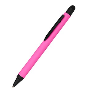4014421321176 - Kugelschreiber ALU Stylus pink Schreibfarbe blau 1 St