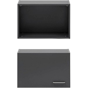 MÖBELPARTNER 1500 Hängeschrank-Set anthrazit