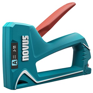 4009729082713 - Handtacker J-11 030-0471 türkis weiß 4009729082713 Novus